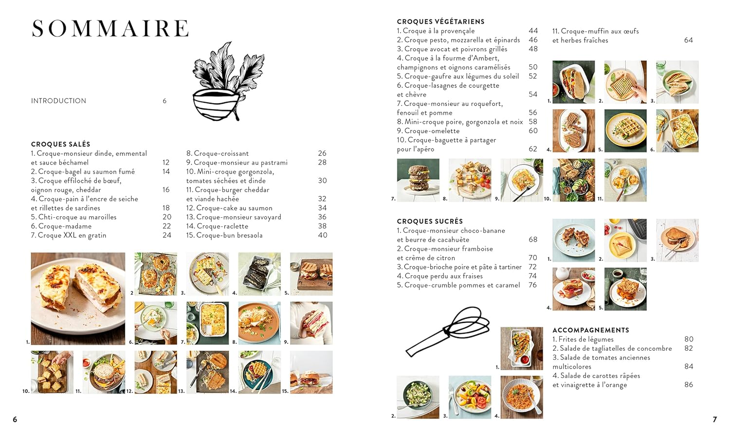 Croque-monsieur - Hachette Ed. - Livre de cuisine - - La Guilde Culinaire