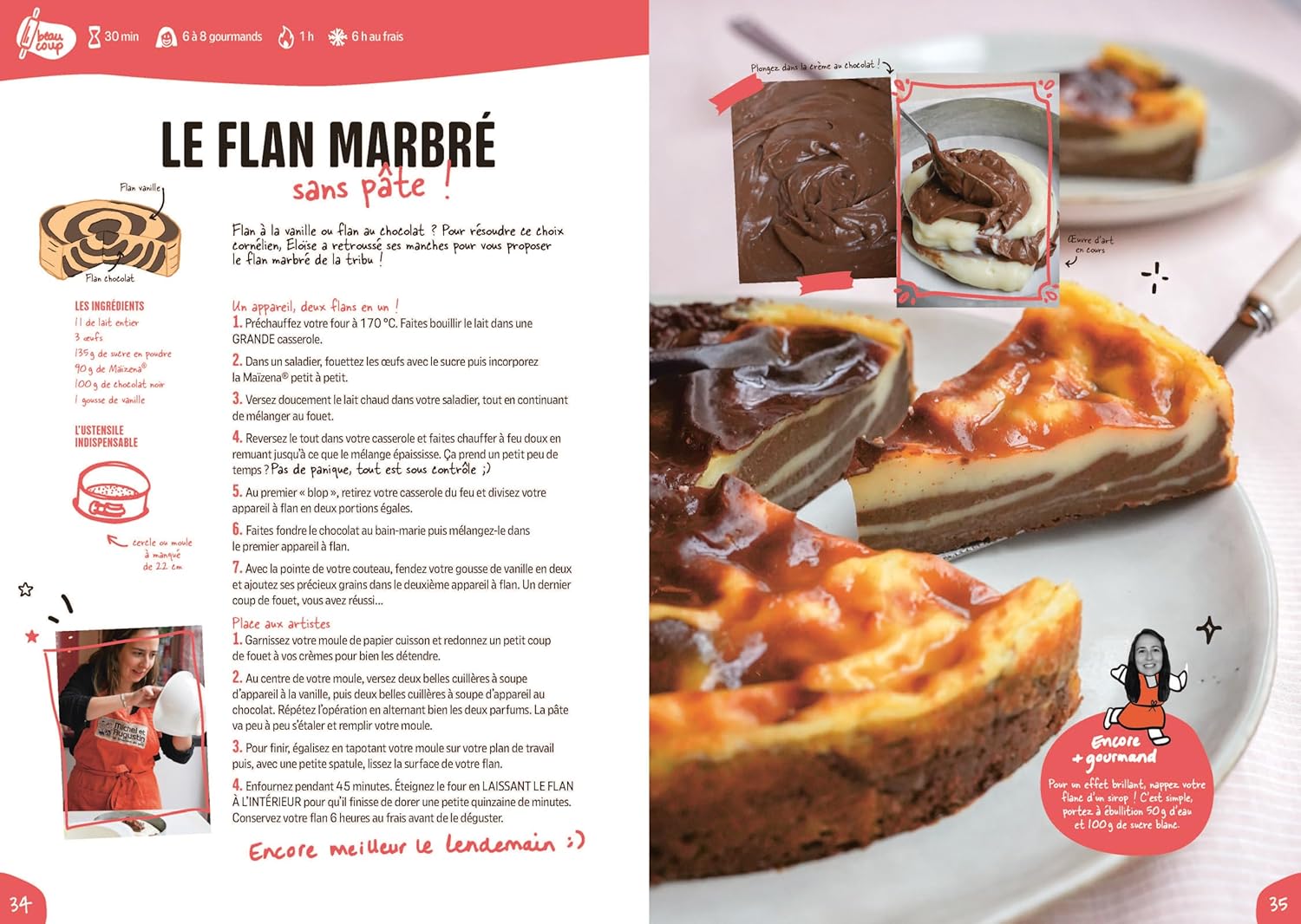 Les desserts à partager ou pas - Marabout - Livre de cuisine - - La Guilde Culinaire