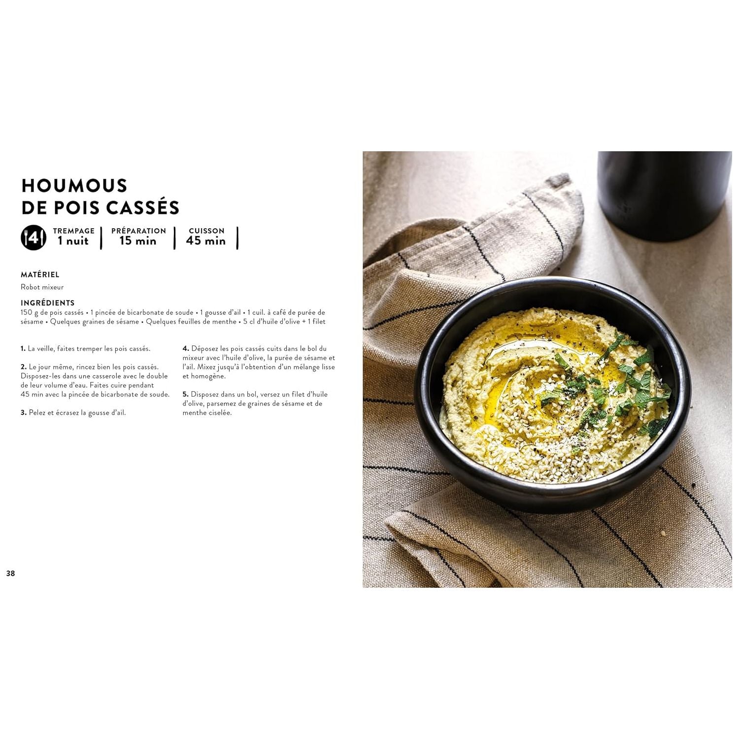 Houmous et Dips ! - Hachette Ed. - Livre de cuisine - - La Guilde Culinaire