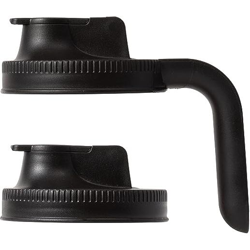 Lot de 2 couvercles à bec verseur large pour pots Mason - Jarware - Pot masson - - La Guilde Culinaire