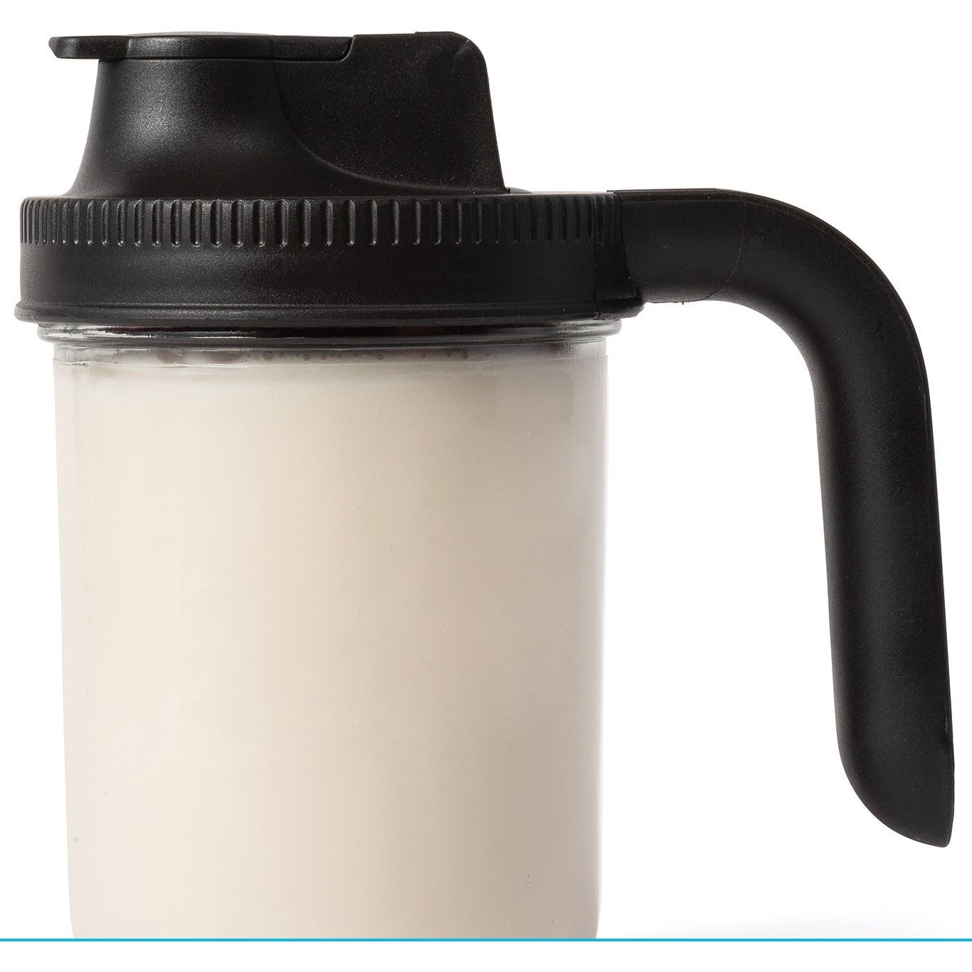 Lot de 2 couvercles à bec verseur large pour pots Mason - Jarware - Pot masson - - La Guilde Culinaire