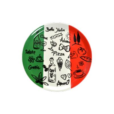 Assiette à Pizza Bella Italia 30,5 cm - Sara Cucina - Assiette - - La Guilde Culinaire