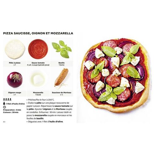 Simplissime : 100 recettes : pizza party - Hachette Ed. - Livre de cuisine - - La Guilde Culinaire