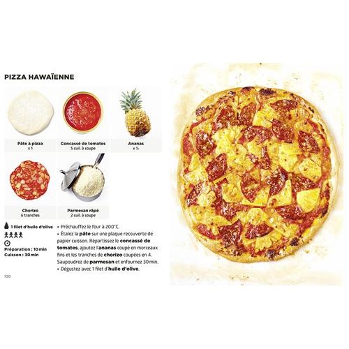 Simplissime : 100 recettes : pizza party - Hachette Ed. - Livre de cuisine - - La Guilde Culinaire