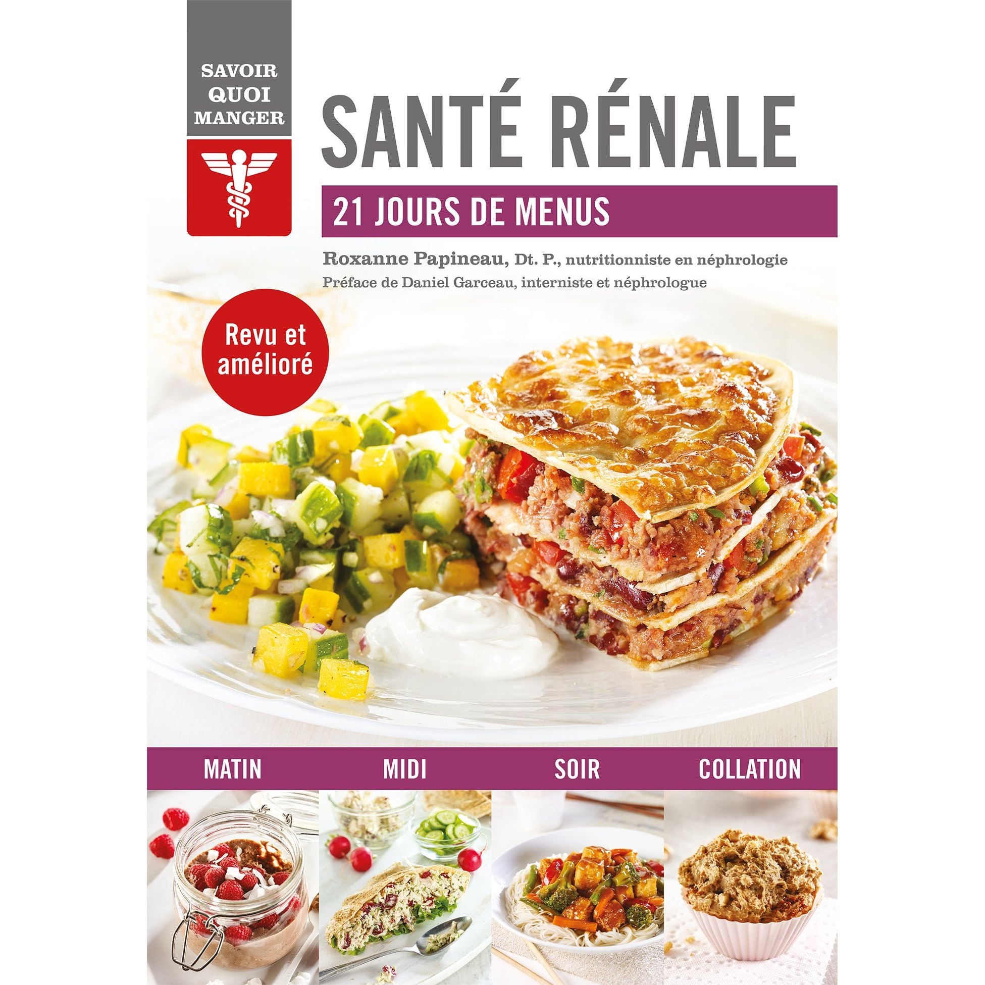 Savoir quoi manger – Santé rénale - Modus Vivendi Ed. - Livre de cuisine - - La Guilde Culinaire