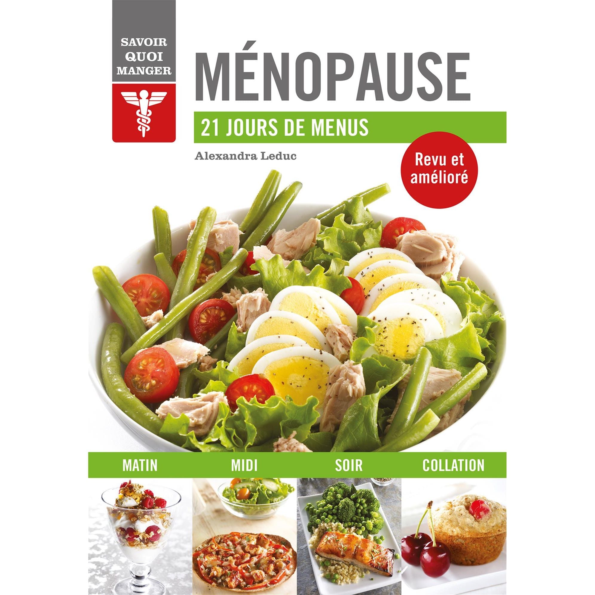 Savoir quoi manger - Ménopause - Modus Vivendi Ed. - Livre de cuisine - - La Guilde Culinaire