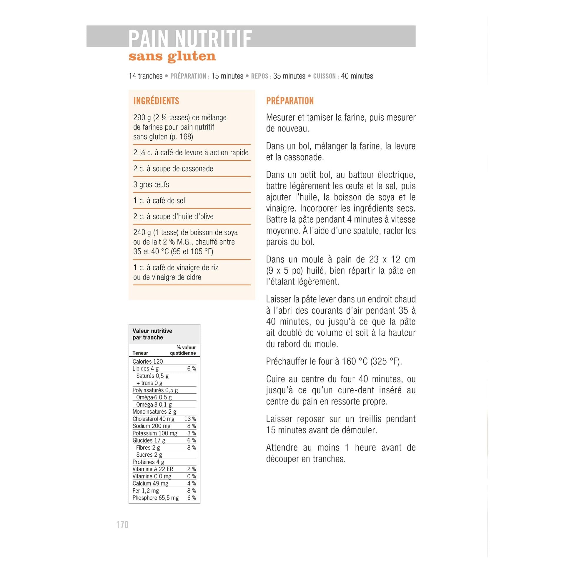 Savoir quoi manger - Sans gluten - Modus Vivendi Ed. - Livre de cuisine - - La Guilde Culinaire