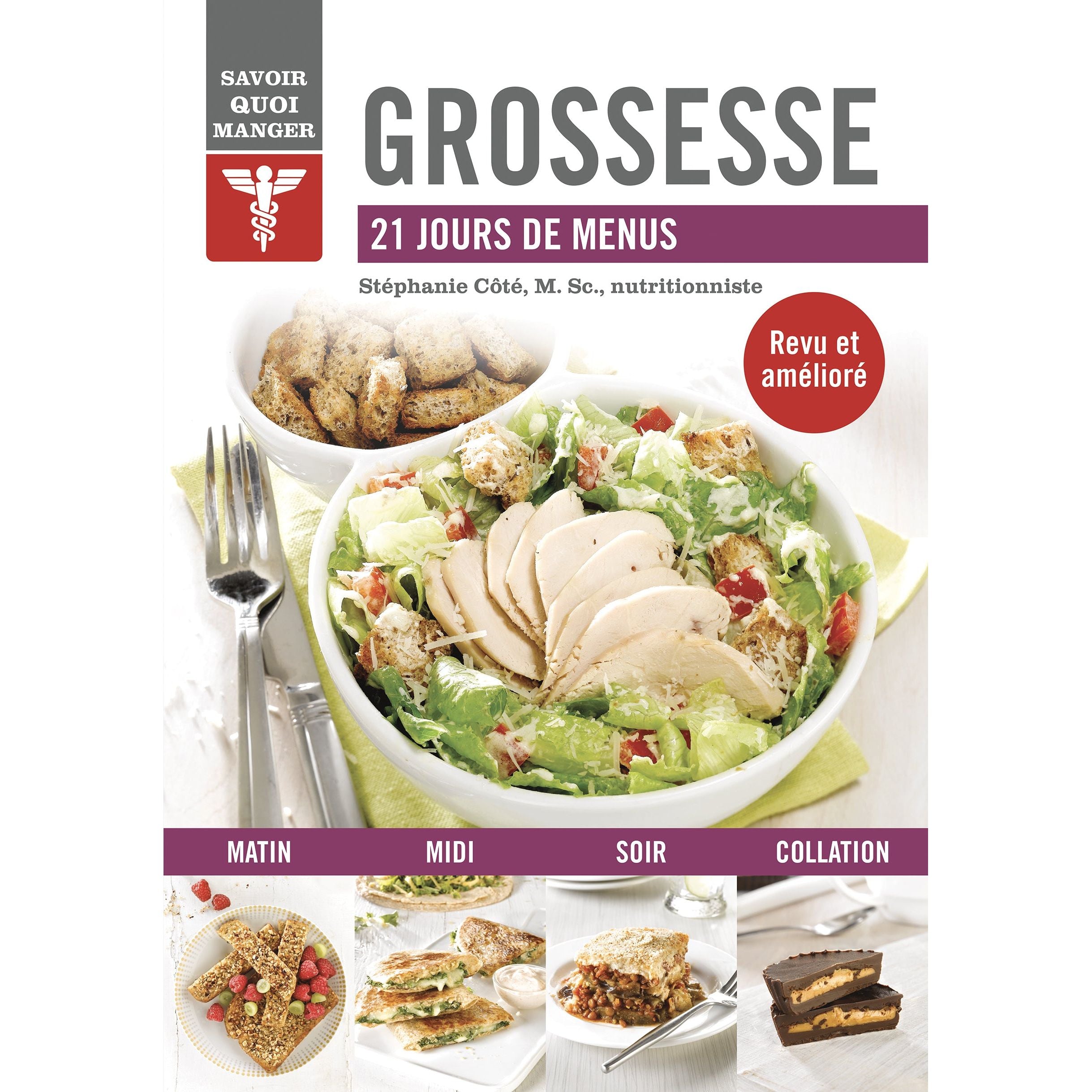 Savoir quoi manger - Grossesse - Modus Vivendi Ed. - Livre de cuisine - - La Guilde Culinaire