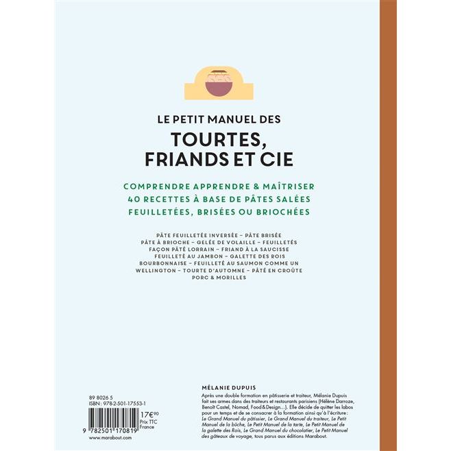 Le petit manuel des tourtes, friands et cie - Marabout - Livre de cuisine - - La Guilde Culinaire