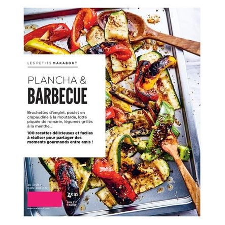 Les petits Marabout : plancha & barbecue - Marabout - Livre de cuisine - - La Guilde Culinaire