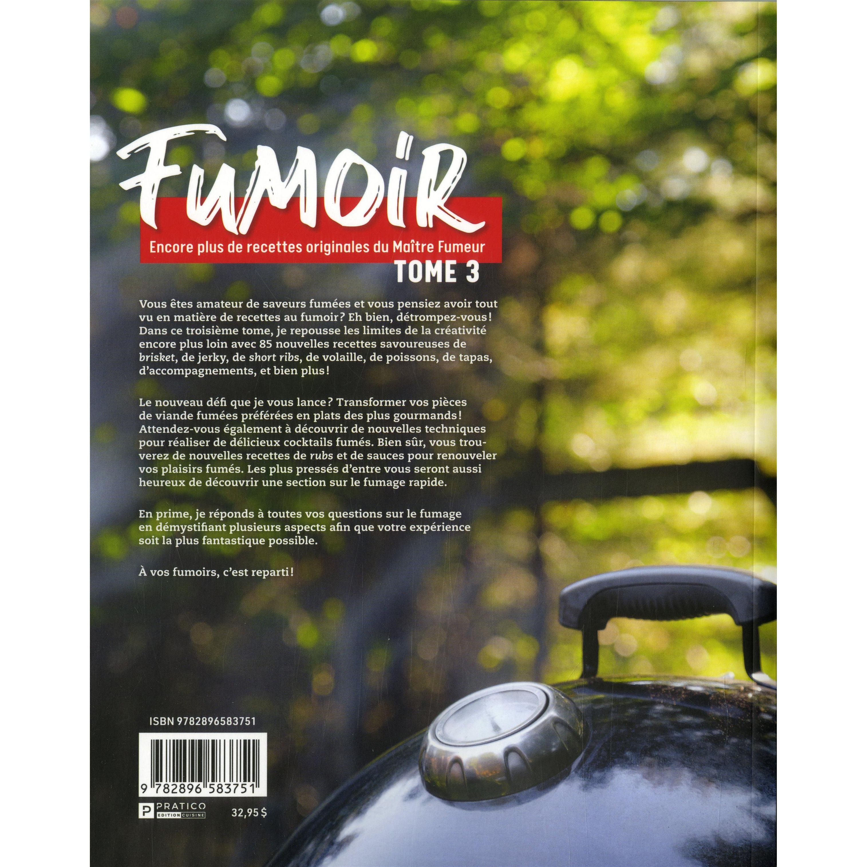 Fumoir - Tome 3 - Pratico Ed. - Livre de cuisine - - La Guilde Culinaire