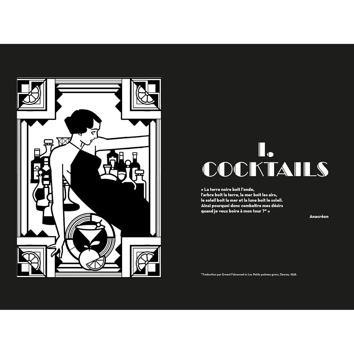 L'art du cocktail - Albin Michel Ed. - Livre d'alcool et boisson - - La Guilde Culinaire
