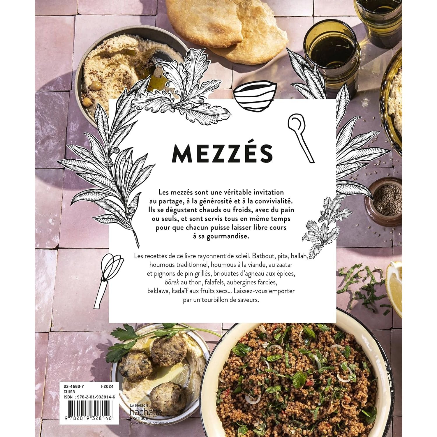 Mezzés ! - Hachette Ed. - Livre de cuisine - - La Guilde Culinaire