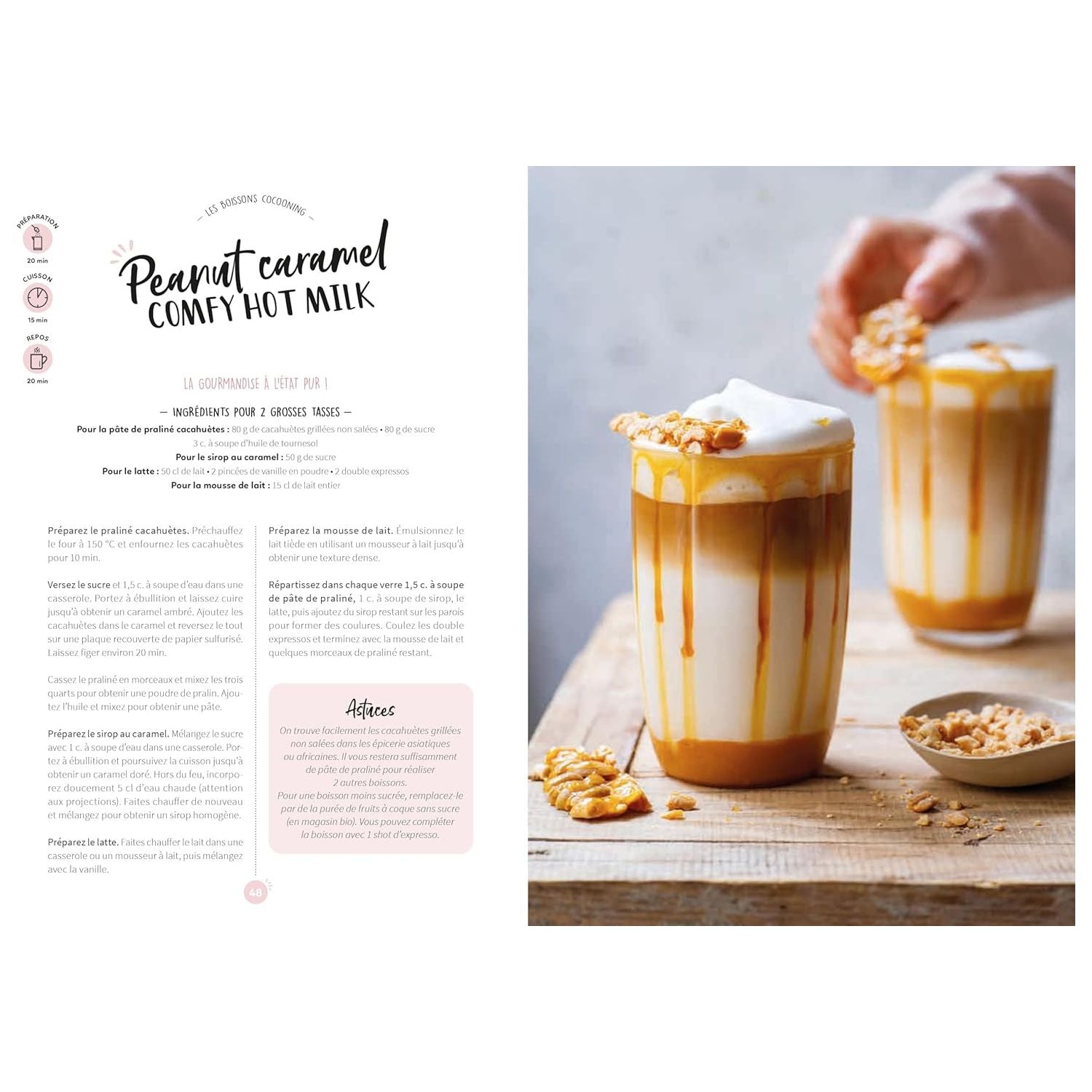 Matcha latte, chaï tea et petites douceurs cosy ! ! - Larousse Ed. - Livre de cuisine - - La Guilde Culinaire