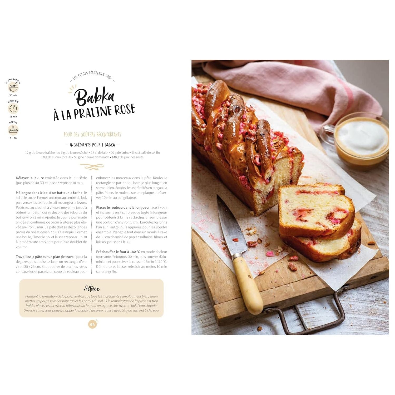 Matcha latte, chaï tea et petites douceurs cosy ! ! - Larousse Ed. - Livre de cuisine - - La Guilde Culinaire