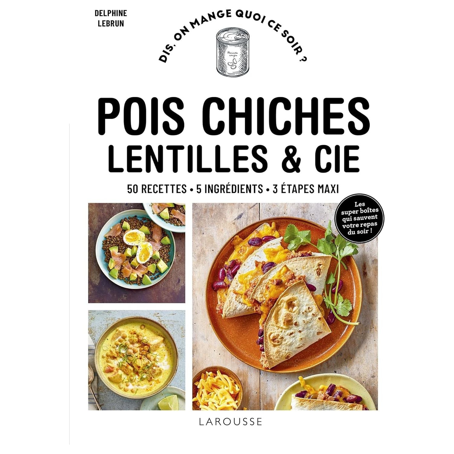 Pois chiches, lentilles et cie - Larousse Ed. - Livre de cuisine - - La Guilde Culinaire