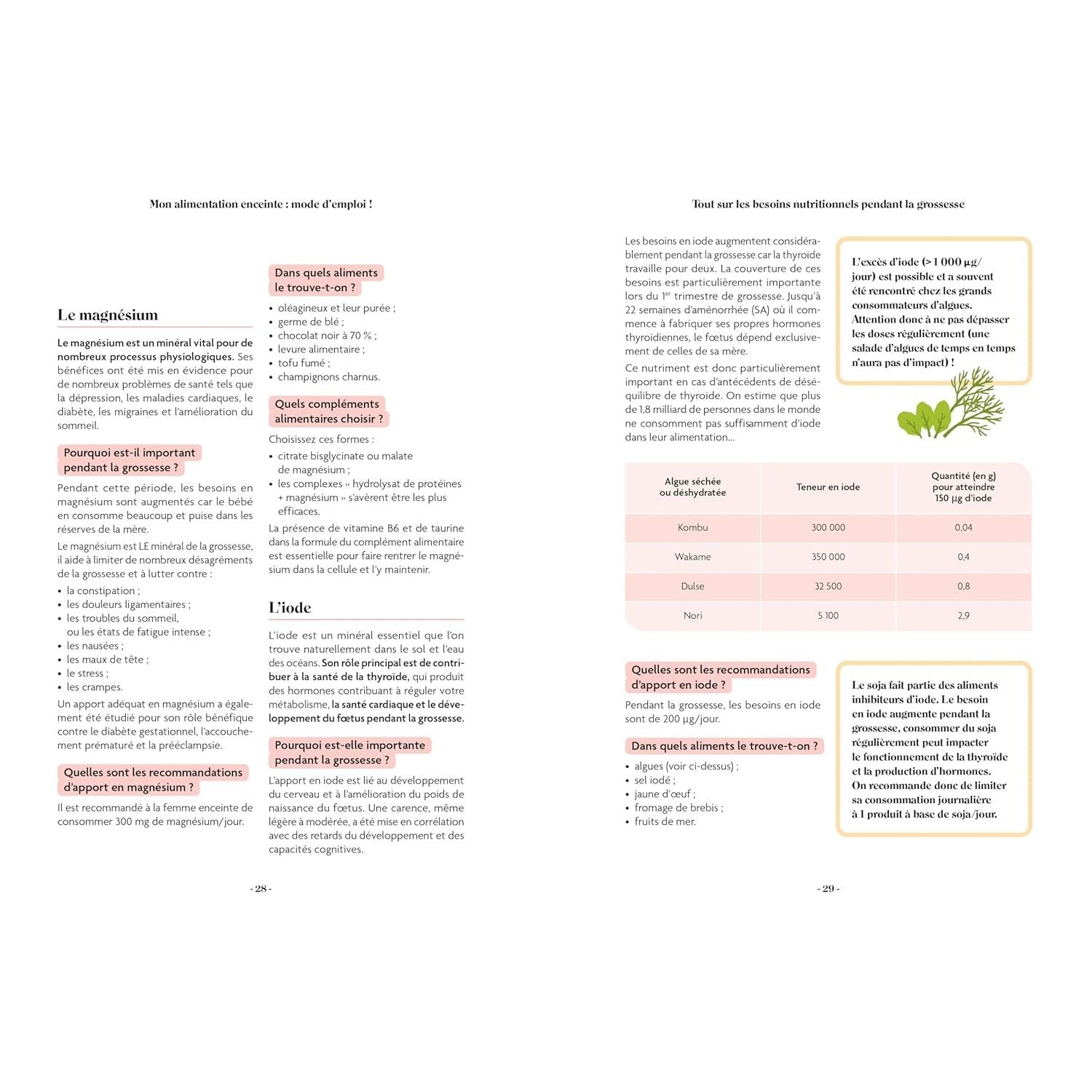 Je mange quoi pendant 9 mois ? - Larousse Ed. - Livre - - La Guilde Culinaire