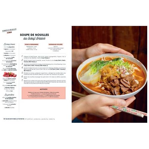 Mes recettes asiatiques avec Thermomix : 100 recettes de ramen, pad thaï, bao & cie ! - Larousse Ed. - Livre de cuisine - - La Guilde Culinaire