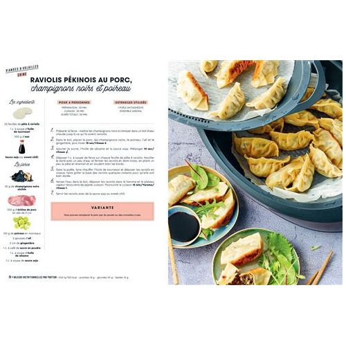 Mes recettes asiatiques avec Thermomix : 100 recettes de ramen, pad thaï, bao & cie ! - Larousse Ed. - Livre de cuisine - - La Guilde Culinaire