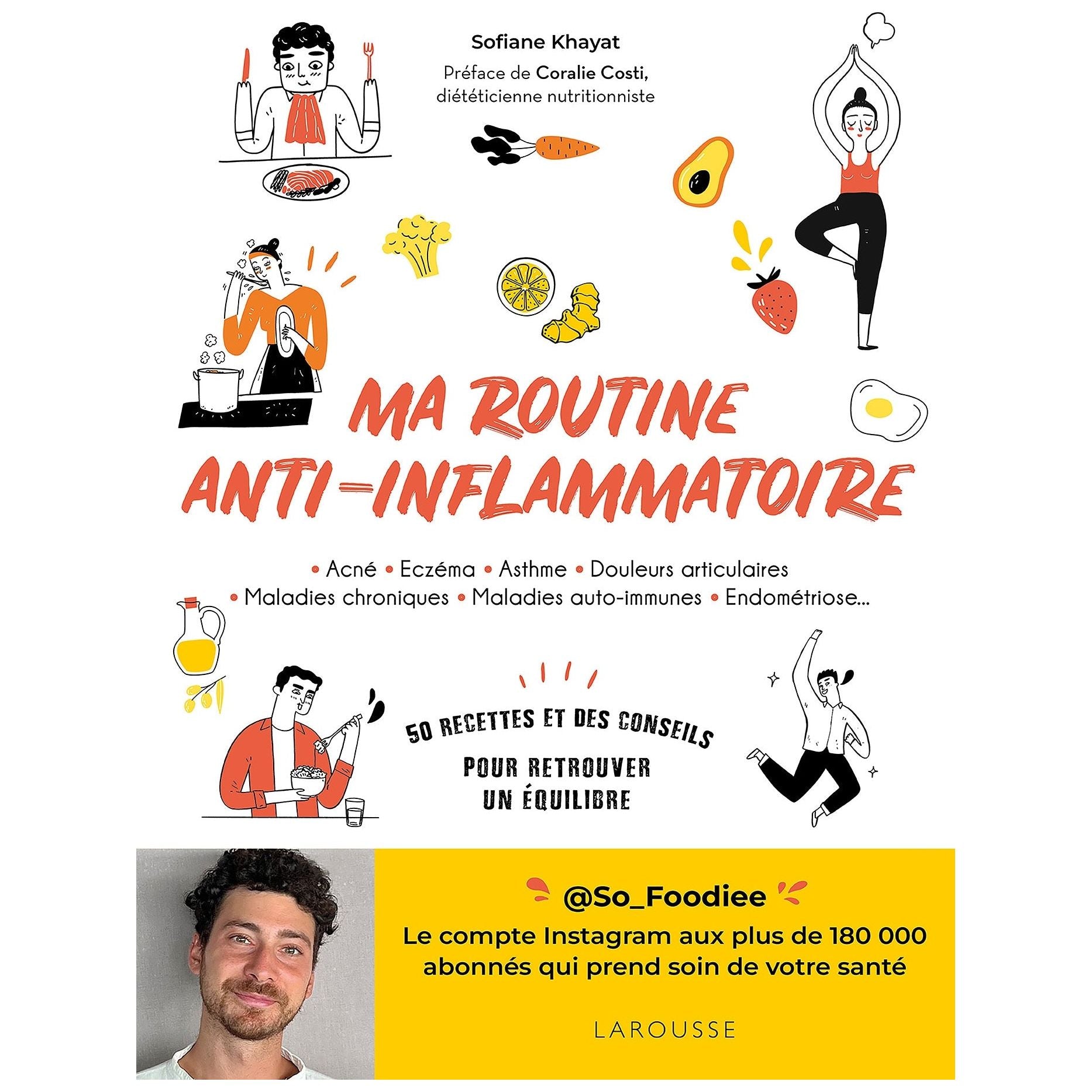 Ma routine anti-inflammatoire - Larousse Ed. - Livre de cuisine - - La Guilde Culinaire