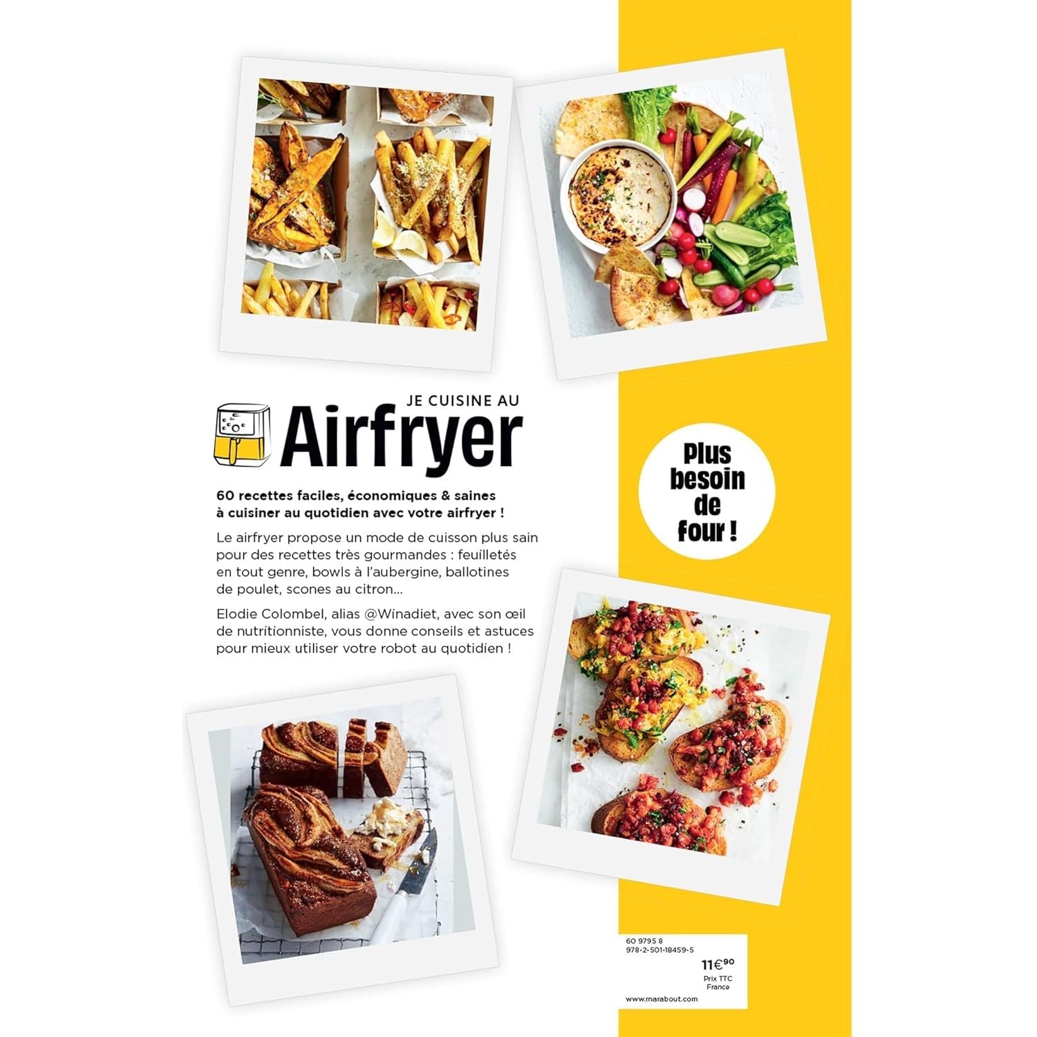 Je cuisine au Airfryer - Marabout - Livre de cuisine - - La Guilde Culinaire