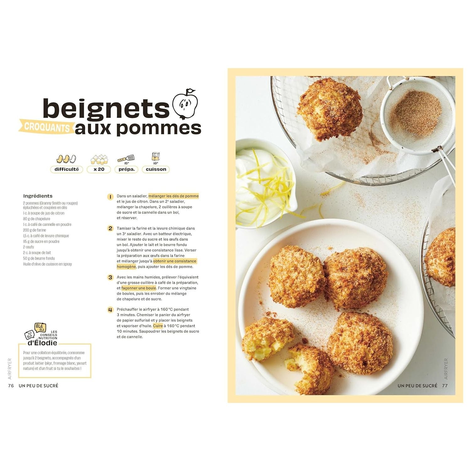 Je cuisine au Airfryer - Marabout - Livre de cuisine - - La Guilde Culinaire