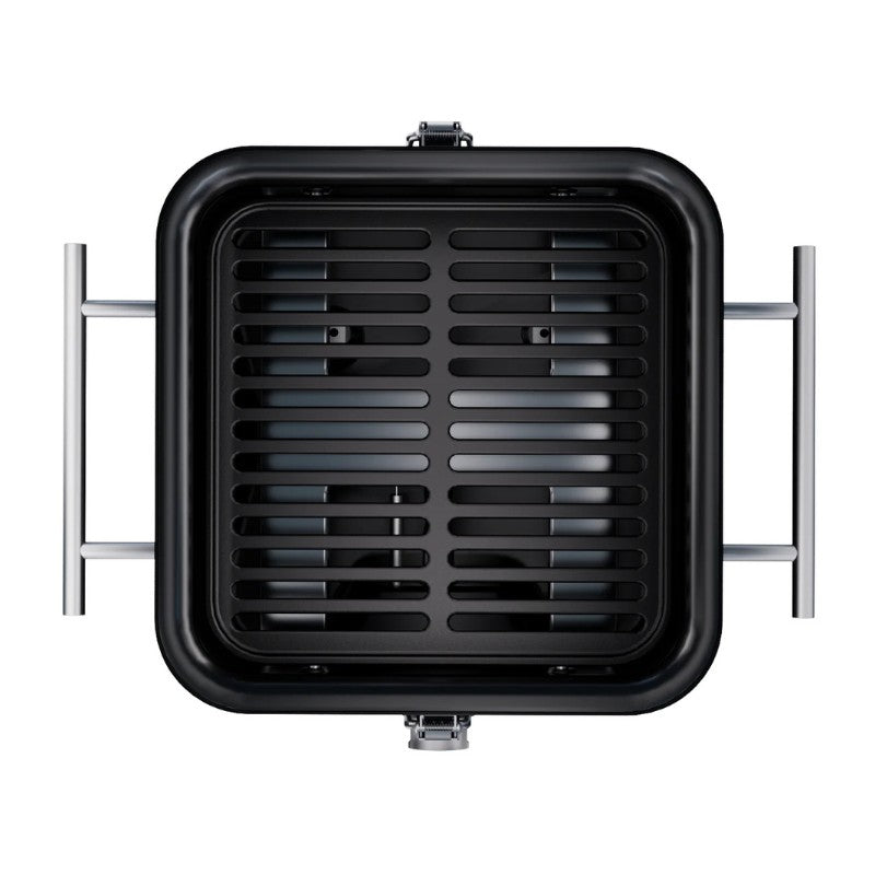 Barbecue à gaz portable Everdure Cube Proflame 360 avec hotte de cuisson – Noir mat - Everdure - BBQ - - La Guilde Culinaire