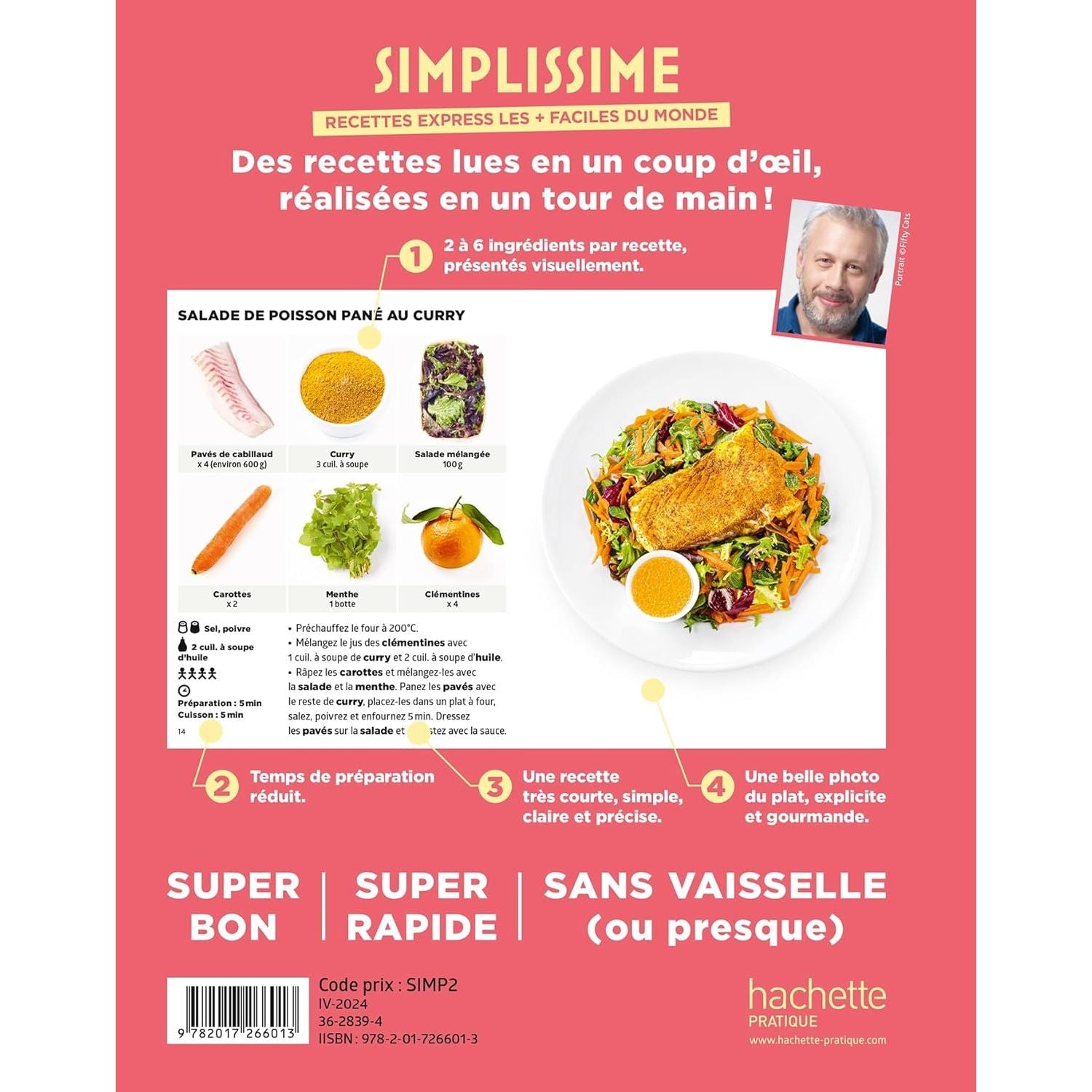 Simplissime : Recettes express les + faciles du monde - Hachette Ed. - Livre de cuisine - - La Guilde Culinaire