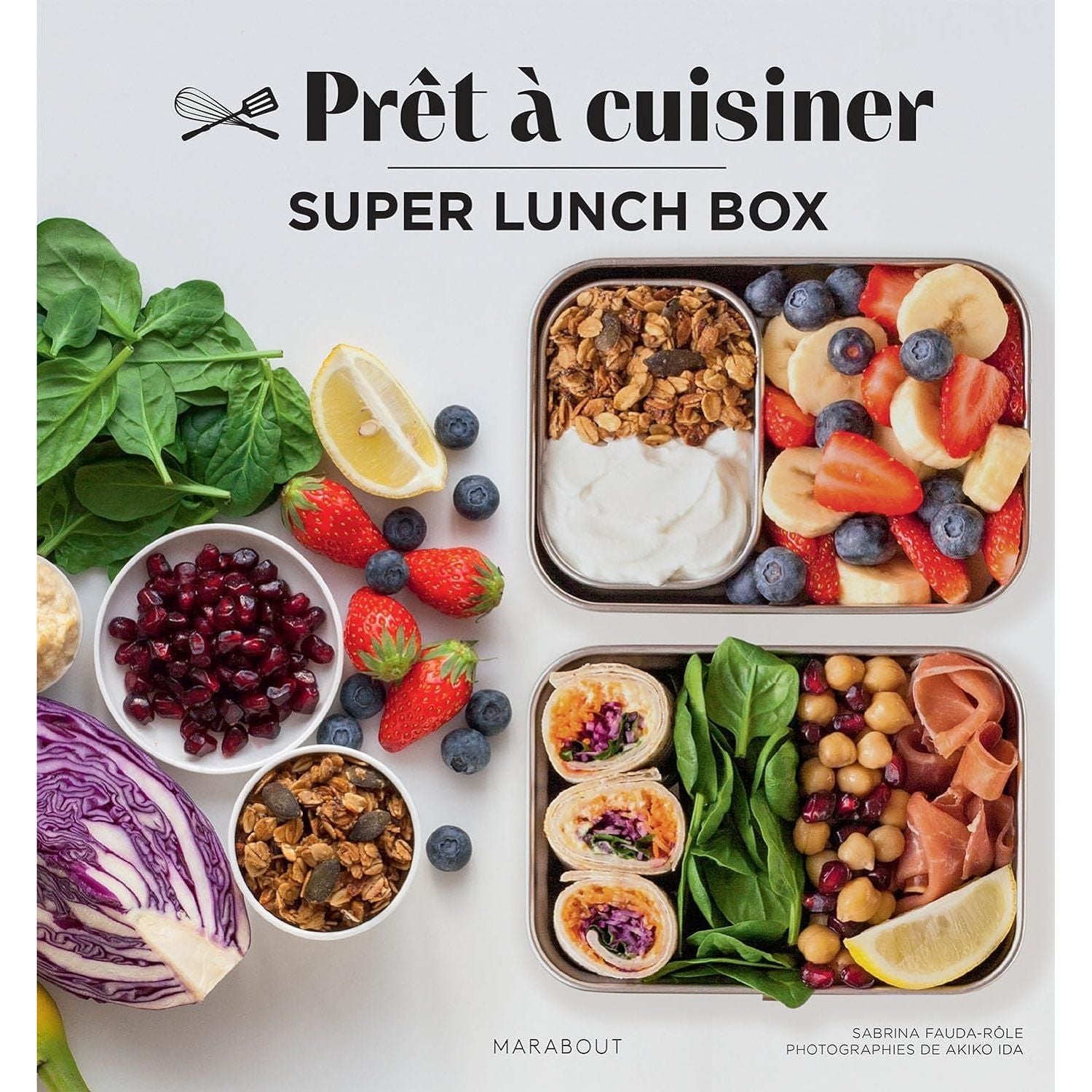 Prêt à Cuisiner : Super Lunch Box - Marabout - Livre de cuisine - - La Guilde Culinaire