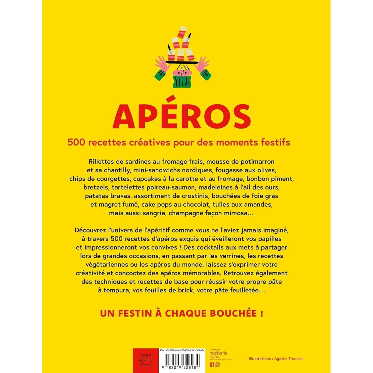 Apéros - Hachette Ed. - Livre de cuisine - - La Guilde Culinaire