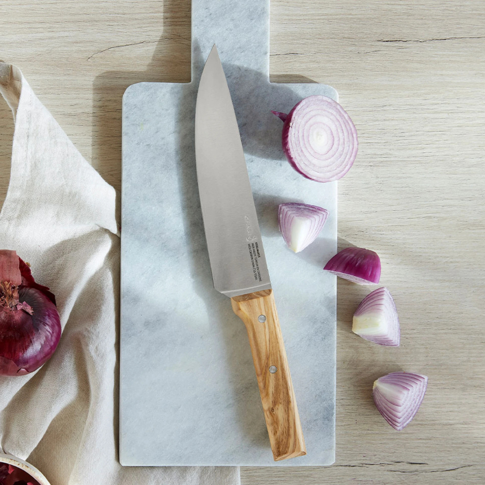 Coffret Trio Parallèle Olivier - Opinel - Couteau de table - - La Guilde Culinaire