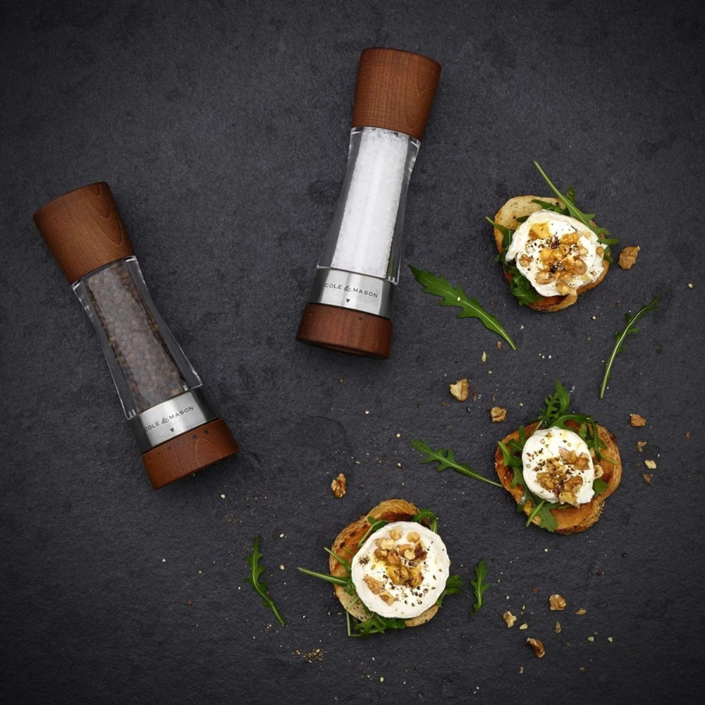 Moulin à poivre en acrylique et bois de forêt Derwent 19 cm - Cole & Mason - Cole & Mason - Moulin à poivre - - La Guilde Culinaire