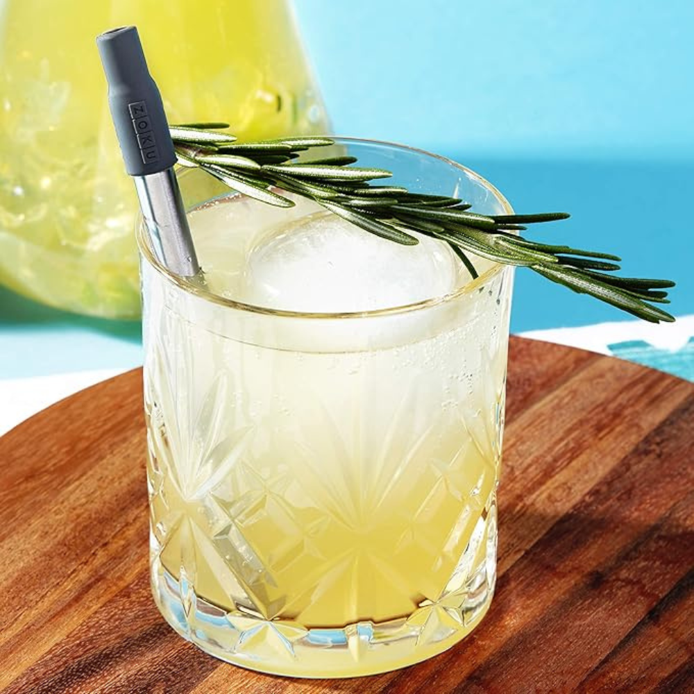 Paille réutilisable de poche - Zoku - Paille - - La Guilde Culinaire