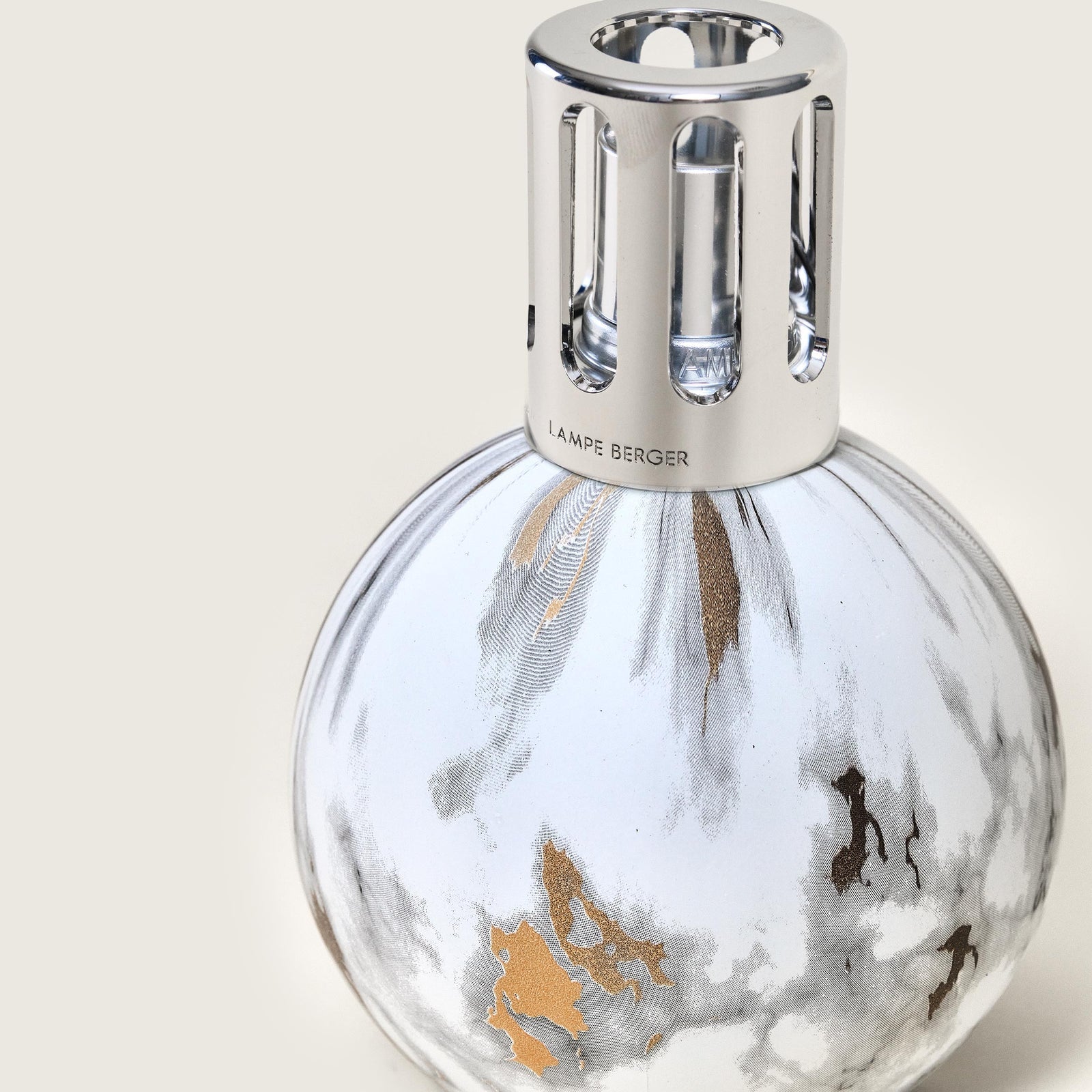 Lampe Berger MARBLE BLANC - Maison Berger Paris - Lampe Berger - - La Guilde Culinaire