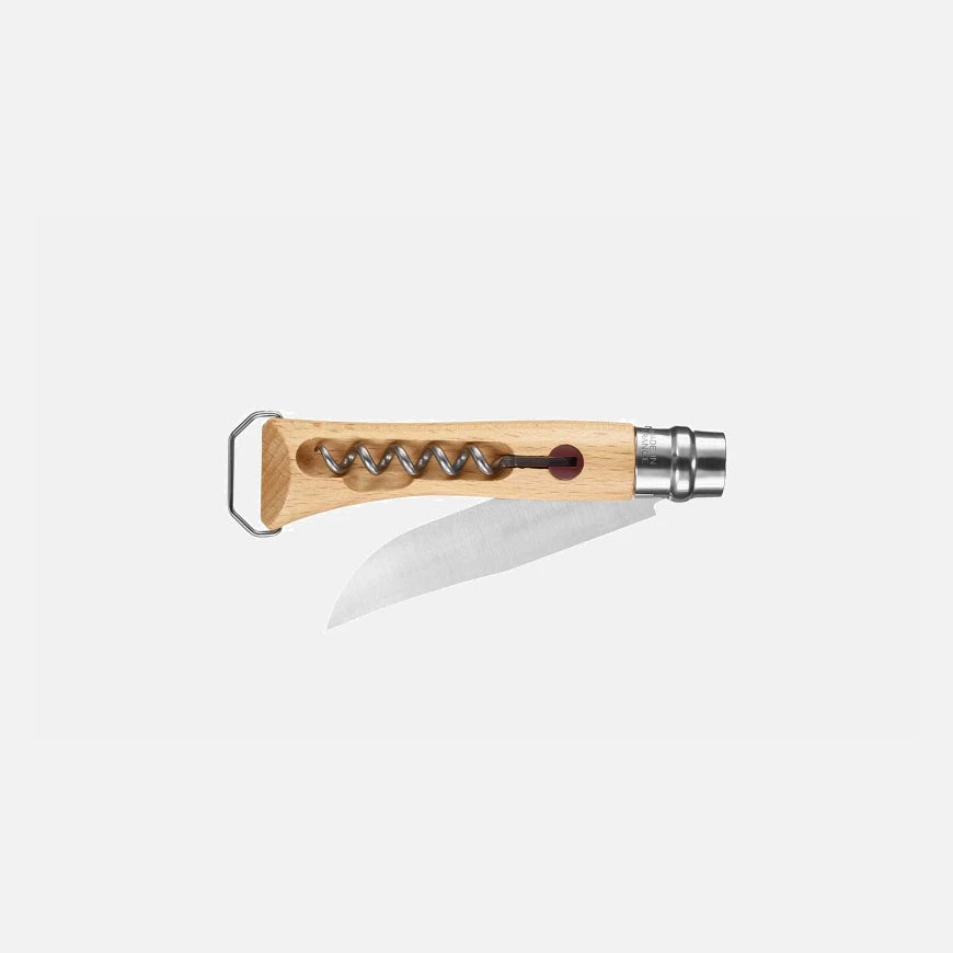 Opinel - N°10 Tire-Bouchon Décapsuleur - Opinel - Couteau de poche - - La Guilde Culinaire