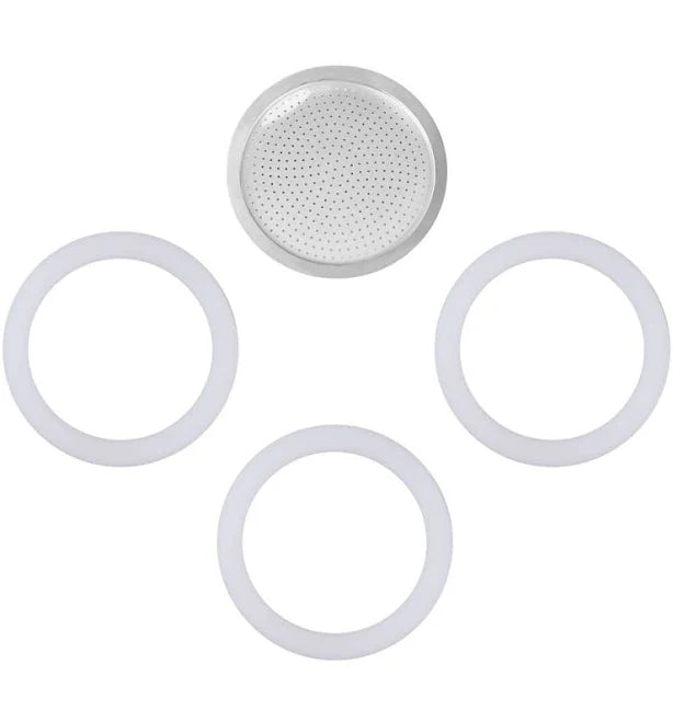 Filtre + 3 joints de rechange pour cafetière Tradizioni - Vev Vigano - Accessoire café - - La Guilde Culinaire