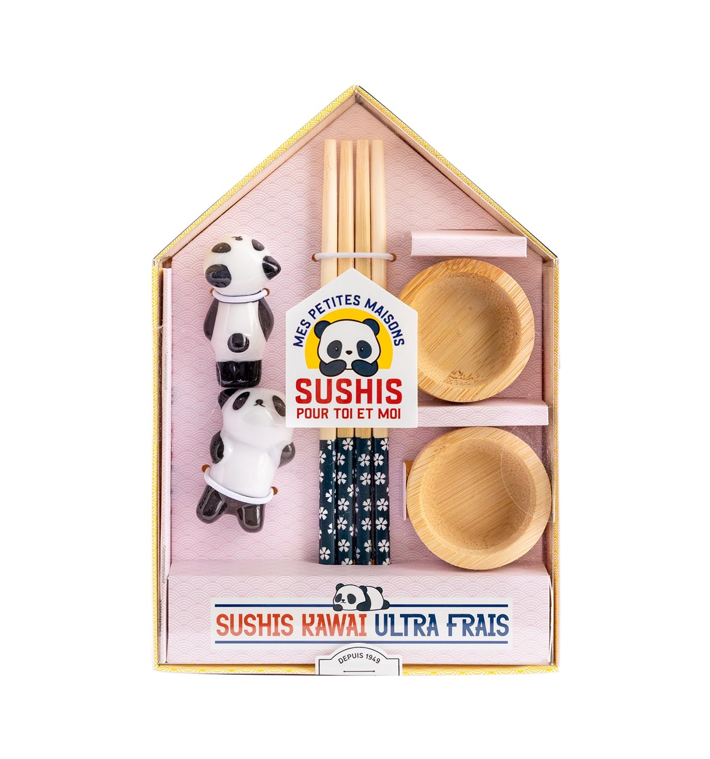 Sushis pour toi et moi - Panda - Marabout - Livre de cuisine - - La Guilde Culinaire