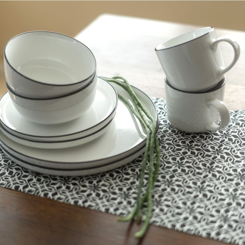 SILHOUETTE Assiette - Bia - Assiette - - La Guilde Culinaire