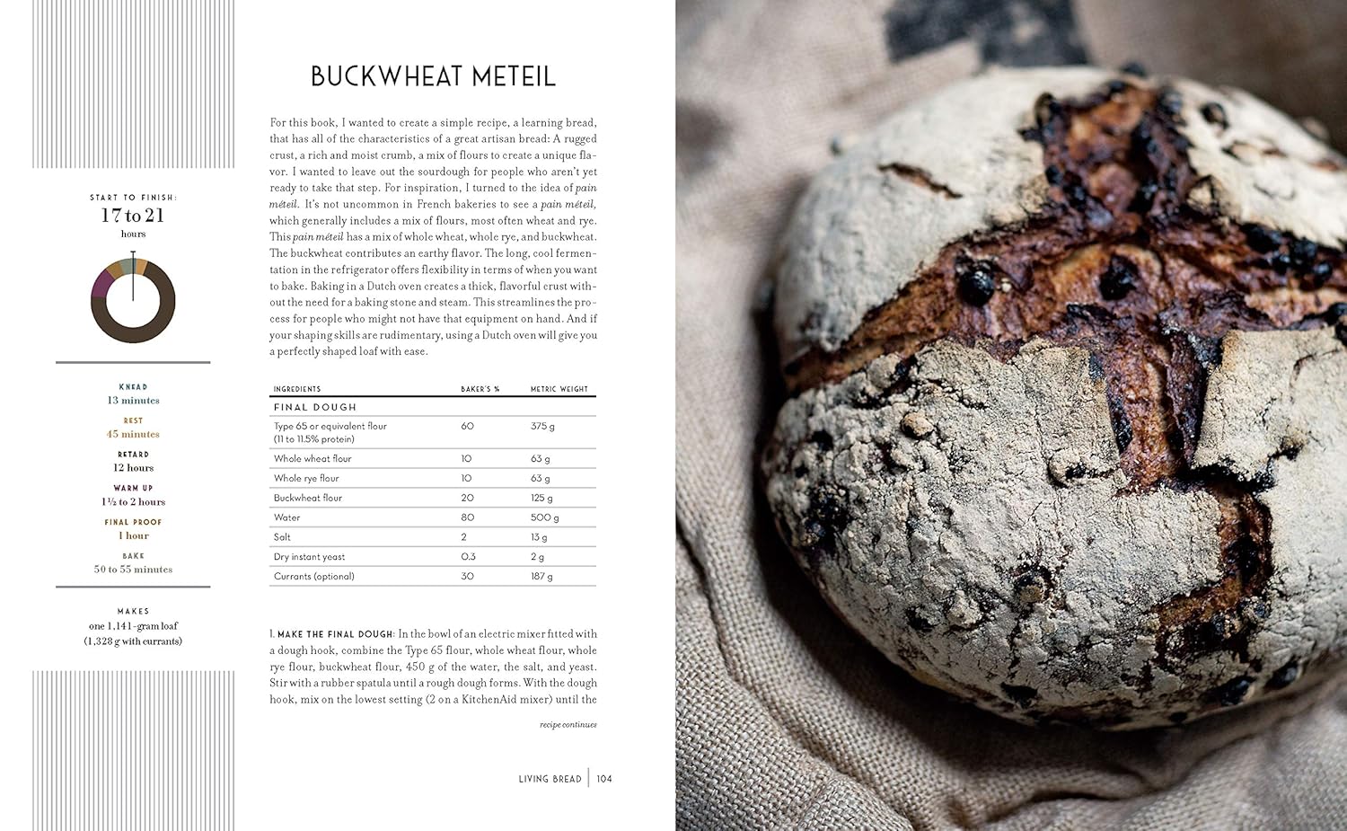 Living Bread - Avery Ed. - Livre de boulangerie - - La Guilde Culinaire