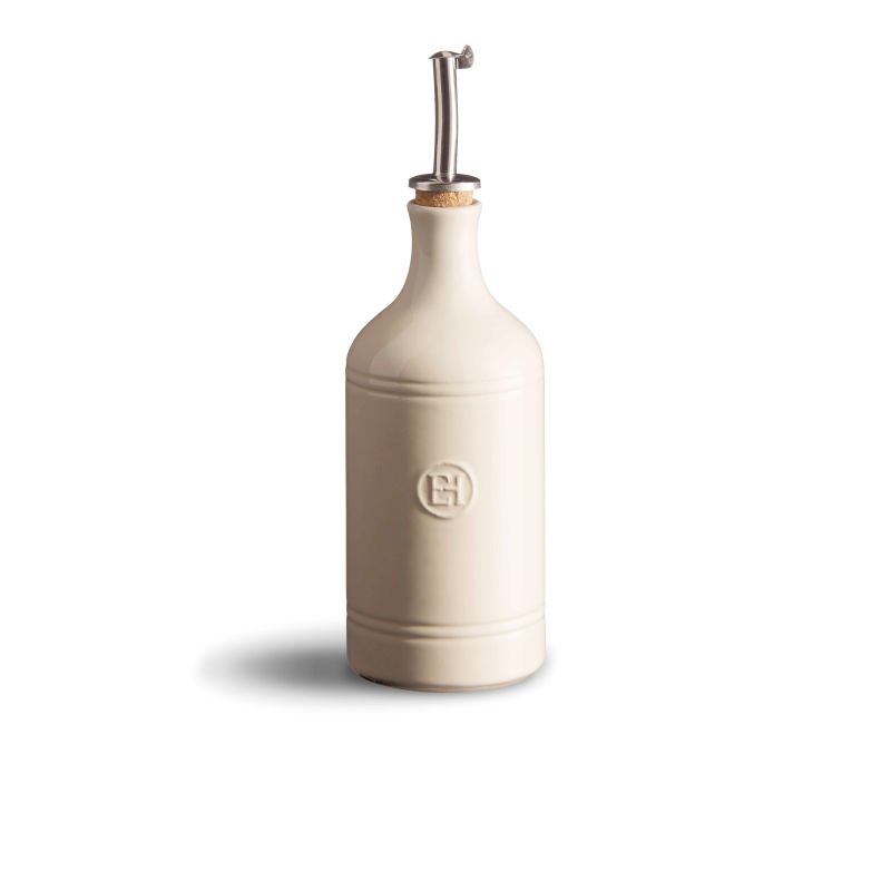 Huilier - Emile Henry Argile - Emile Henry - Bouteille pour l'huile et vinaigre - 91020215 - La Guilde Culinaire