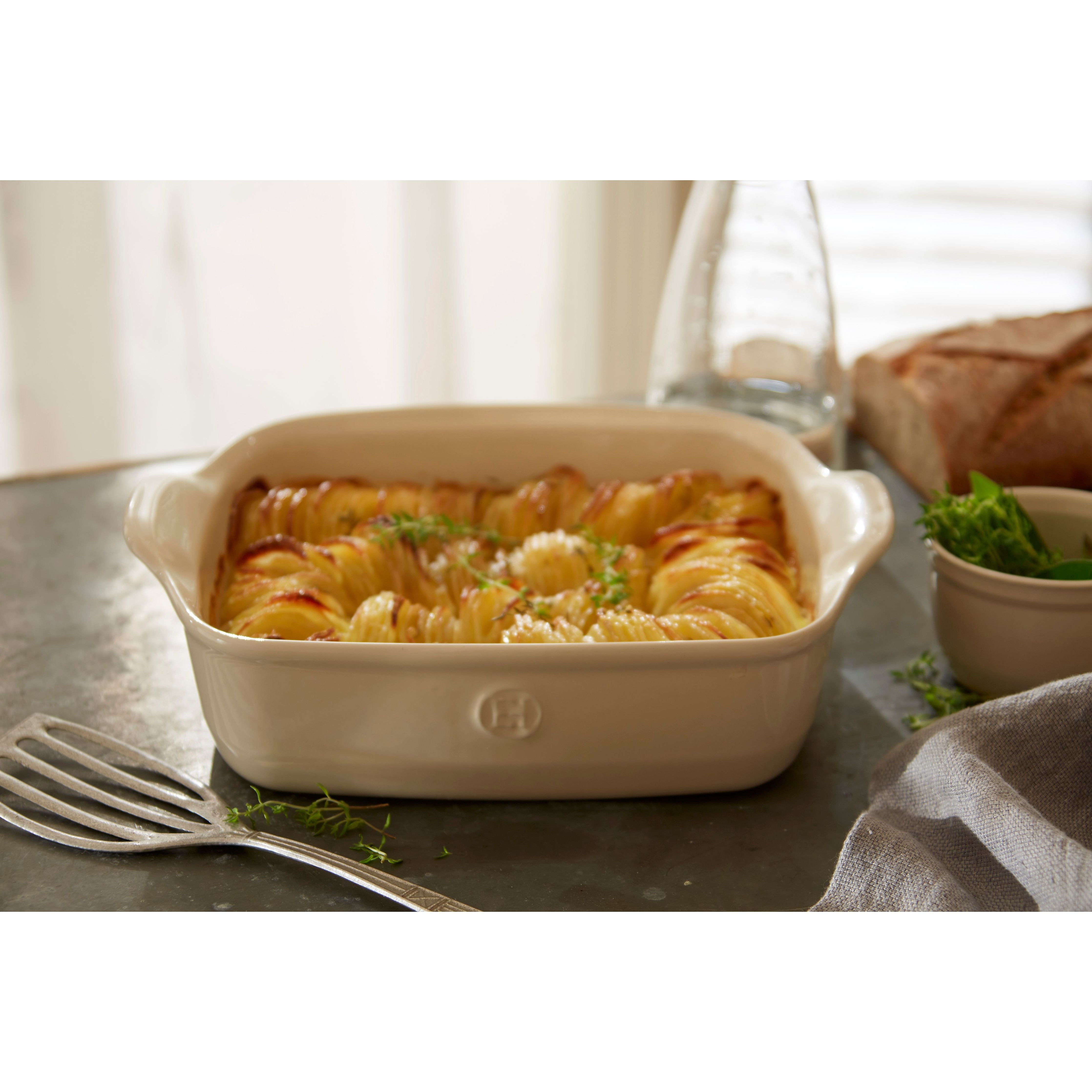 Plat à Four Carré 28 x 24 cm 1.8L - Emile Henry - Emile Henry - Plat de cuisson - - La Guilde Culinaire