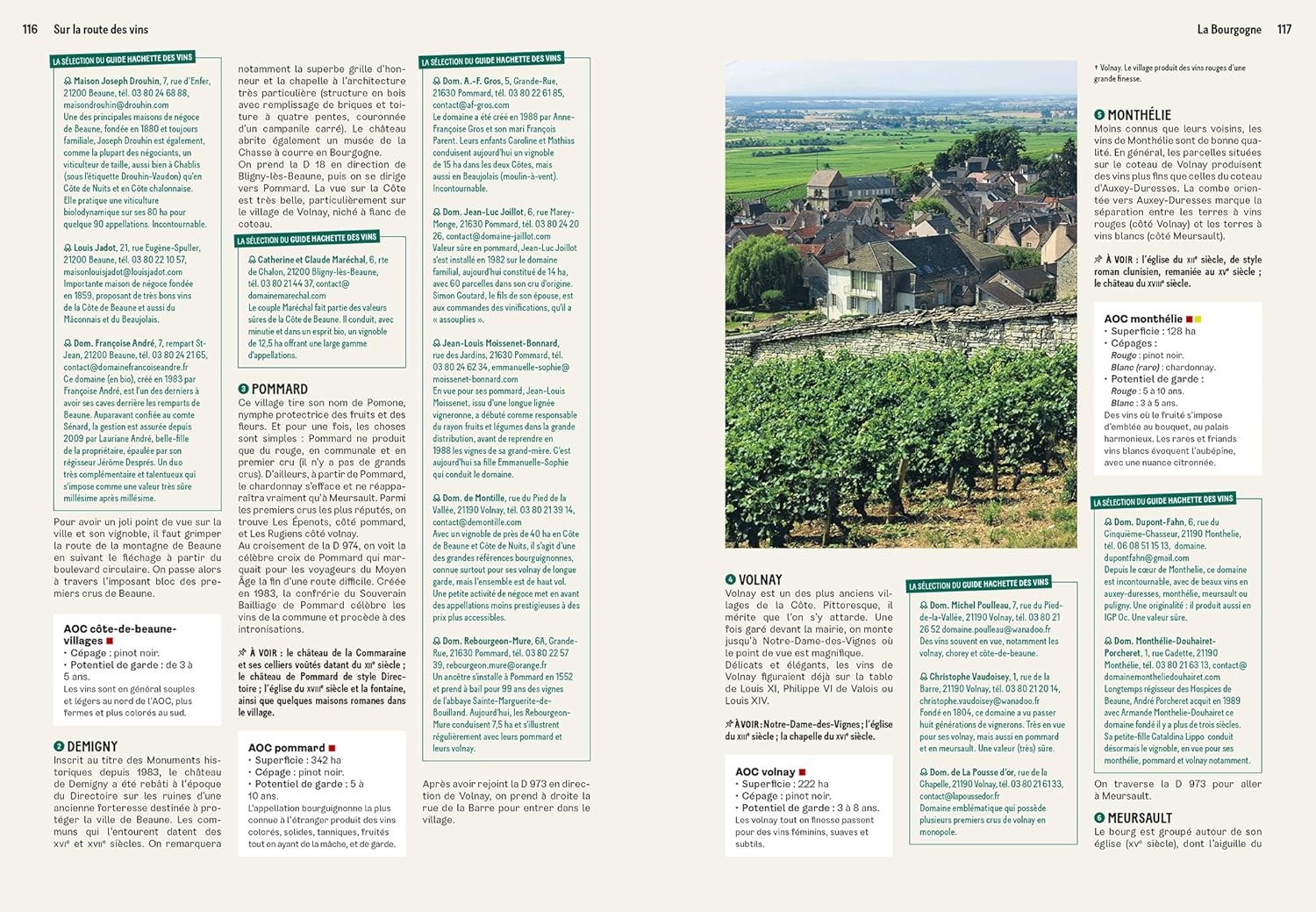 Sur la route des vins: Le guide de l'œnotourisme en France - Hachette Ed. - Livre d'alcool et boisson - - La Guilde Culinaire