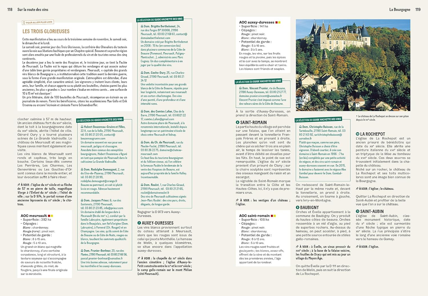 Sur la route des vins: Le guide de l'œnotourisme en France - Hachette Ed. - Livre d'alcool et boisson - - La Guilde Culinaire