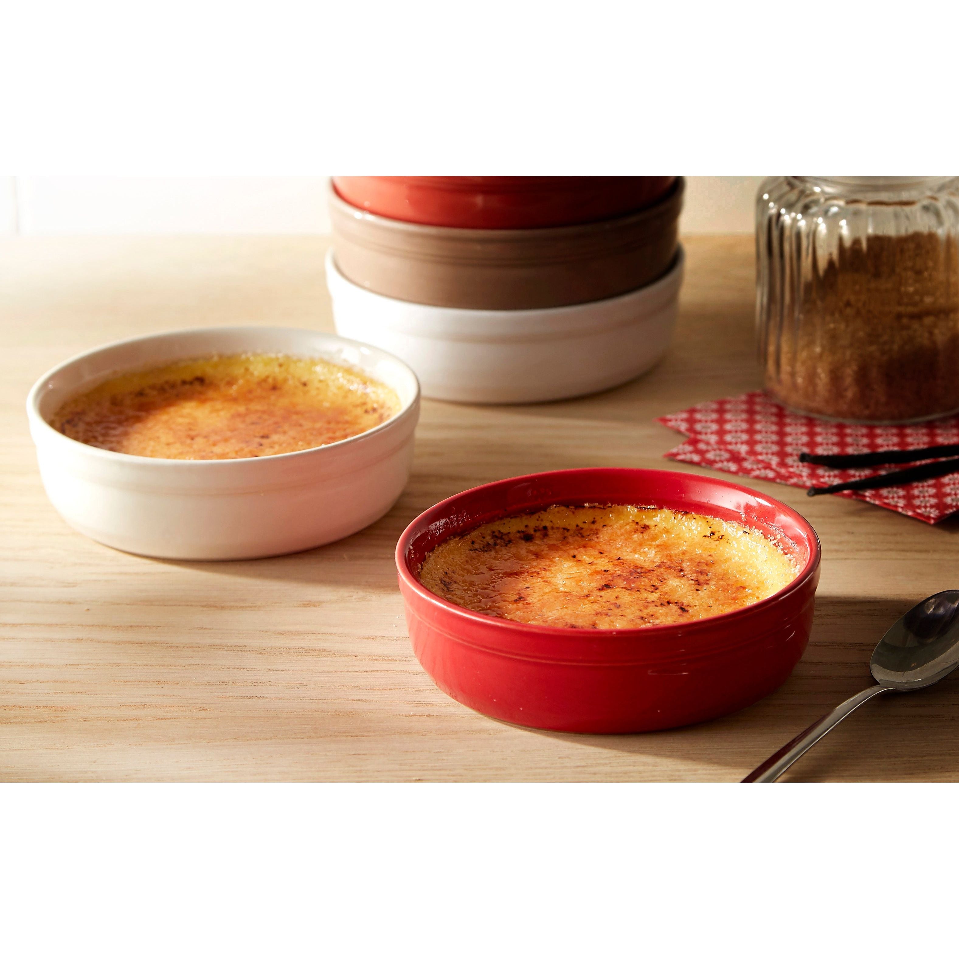 Ramequin à crème brûlée - Emile Henry - Emile Henry - Ramequin et moule à soufflé - - La Guilde Culinaire