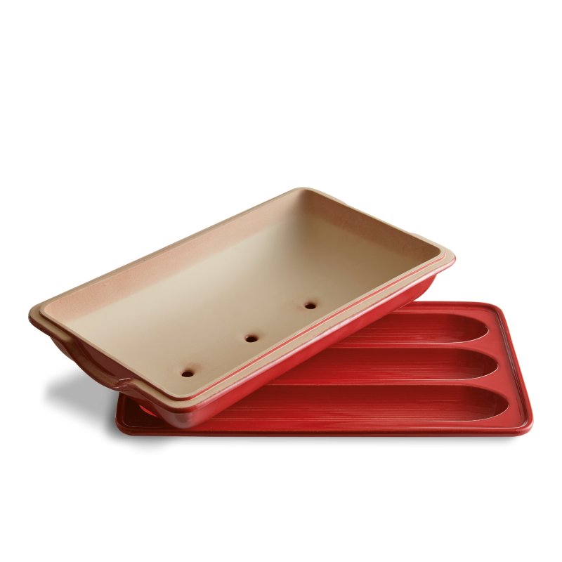 Moule à Baguettes 39,5 cm - Emile Henry - Emile Henry - Moule à baguette - - La Guilde Culinaire