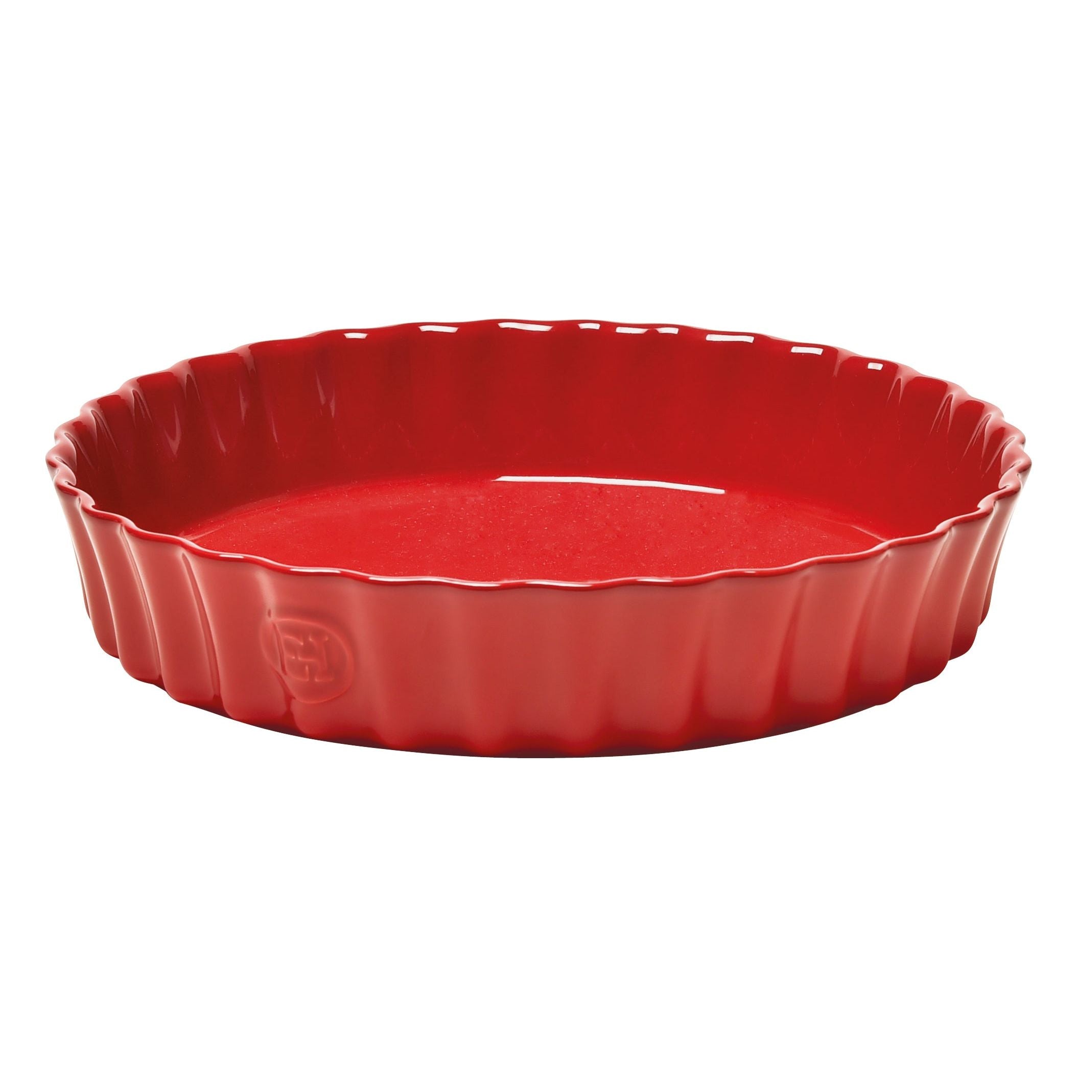 Tourtière Haute 29cm 2L - Emile Henry Grand Cru - Rouge - Emile Henry - Moule à tarte et quiche - 91346028 - La Guilde Culinaire