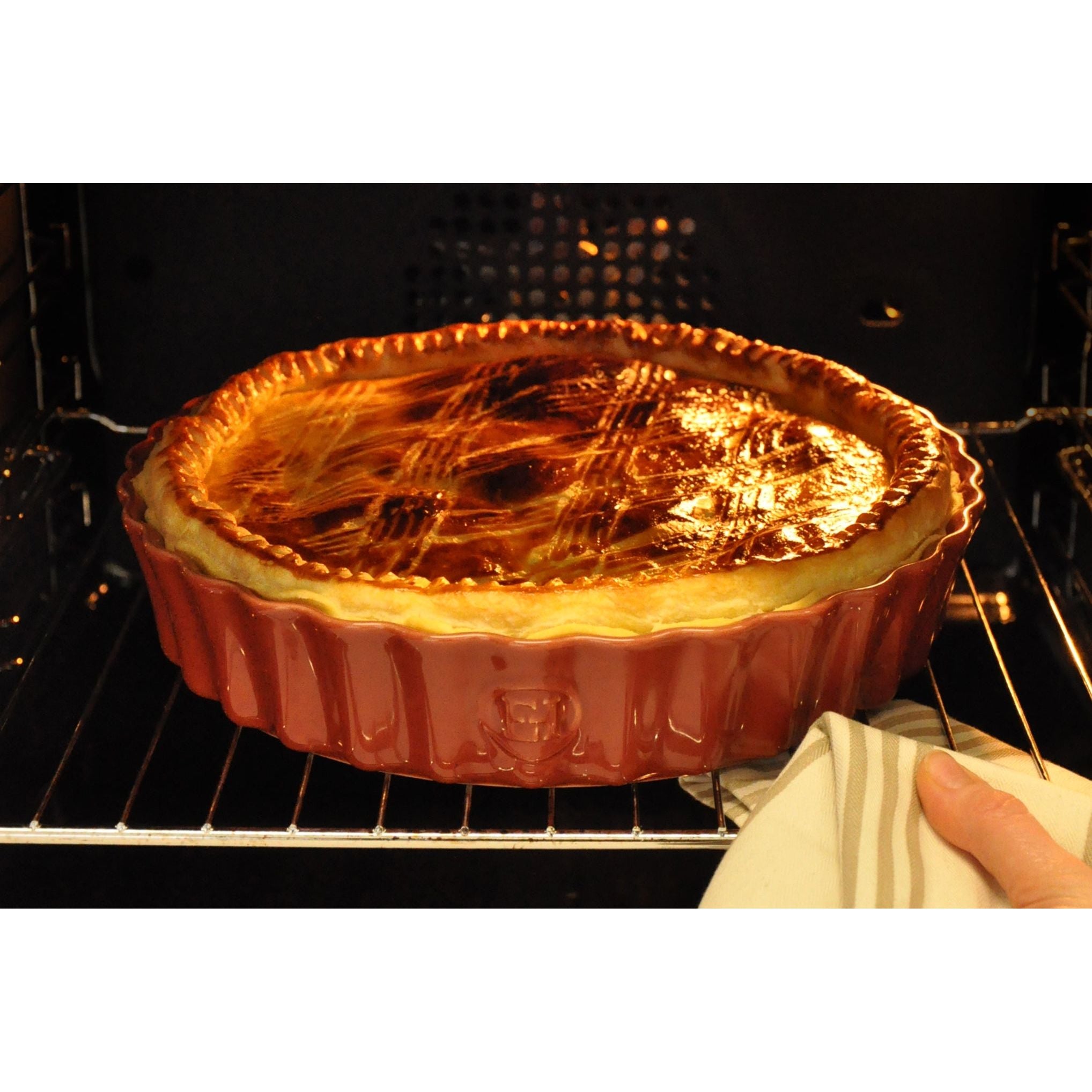 Tourtière Haute 29cm 2L - Emile Henry - Emile Henry - Moule à tarte et quiche - - La Guilde Culinaire