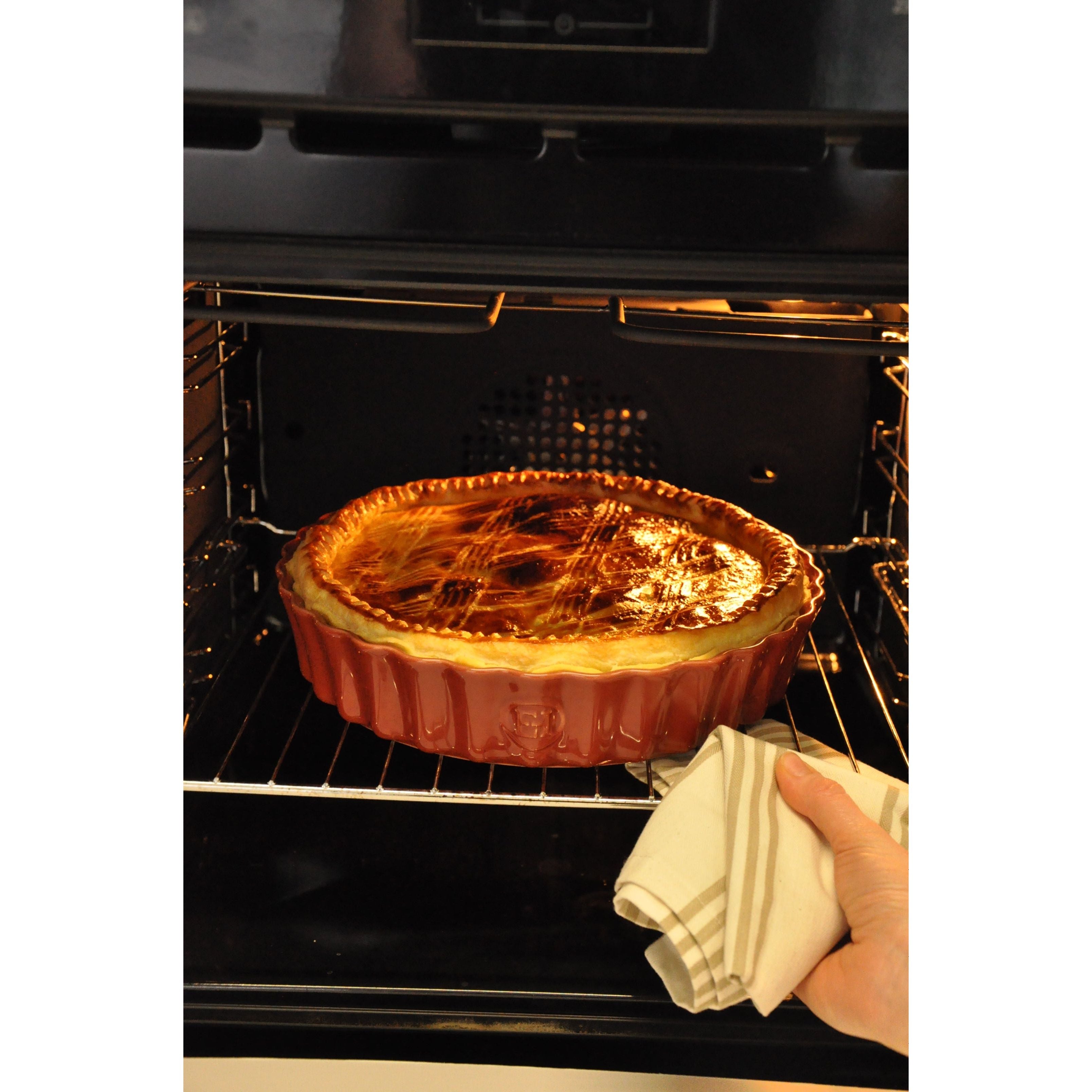 Tourtière Haute 29cm 2L - Emile Henry - Emile Henry - Moule à tarte et quiche - - La Guilde Culinaire