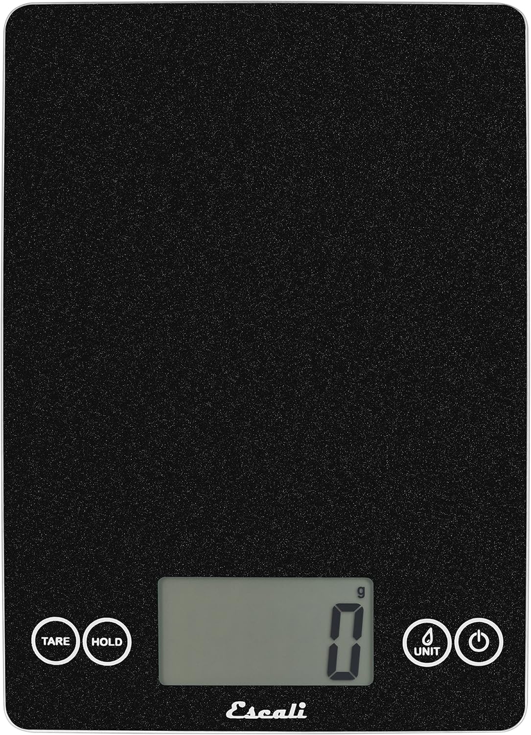 Balance de cuisine numérique en verre, Arti Noir - Escali - Balance - 157BO - La Guilde Culinaire