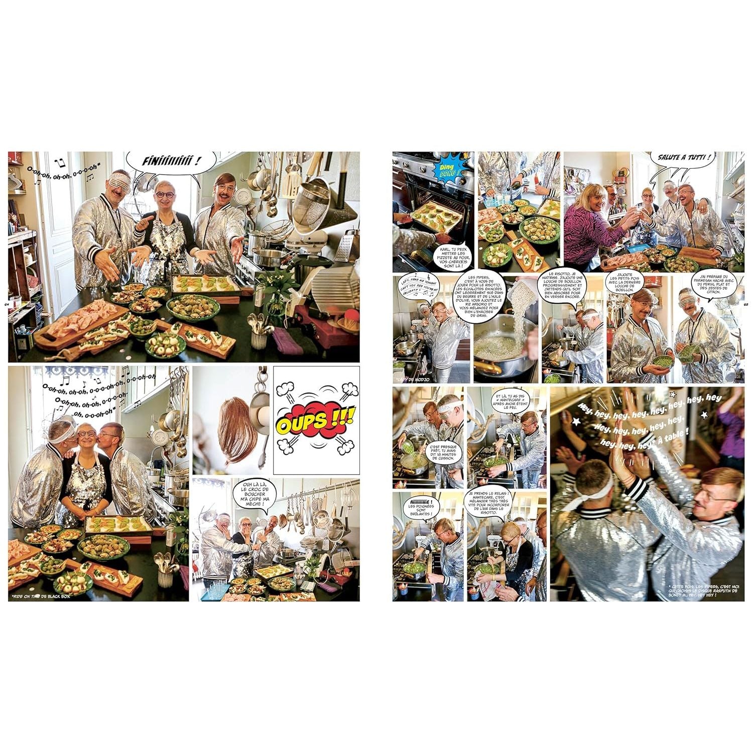 Je vous dis tout : Le roman photo culinaire qui vous apprend à cuisiner ! - Hachette Ed. - Livre de cuisine - - La Guilde Culinaire